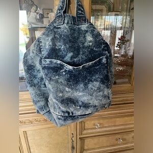Denim free people tote